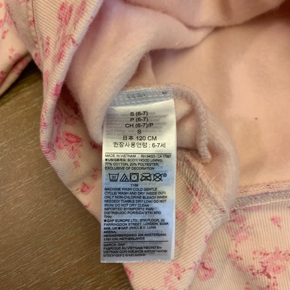 LoveShackFancy Pink Floral Hoodie - Picture 5 of 11